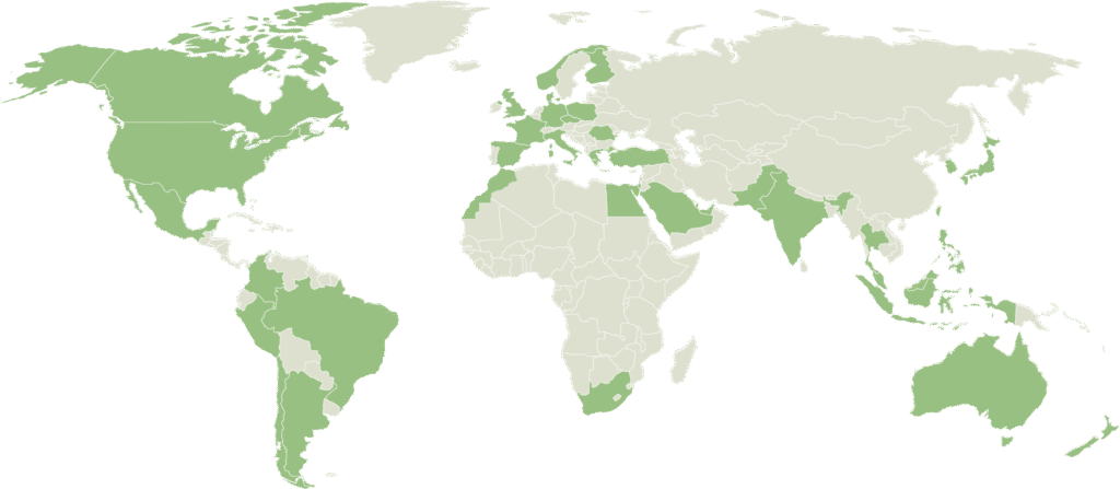 World Map 2025